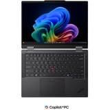 Lenovo ThinkPad T14s 2-in-1 G2 (21YY002VGE), Notebook schwarz, Intel® Core™ Ultra 7 355, Intel® Graphics, 32 GB LPDDR5X, 1 TB (1 TB SSD), Windows 11 Pro