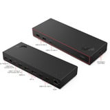 Lenovo ThinkPad USB4 Dock 5000, Dockingstation schwarz, 100W
