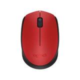 Logitech M171 Wireless, Maus rot, 3 Tasten, für Links- und Rechtshänder, kompatibel mit PC/Mac
