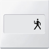 Merten Wippe mit Schriftfeld weiß, Retail