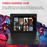 OMEN HyperX OMEN 16-ap1091ng, Gaming-Notebook schwarz, AMD Ryzen 9 8940HX, NVIDIA GeForce RTX 5070, 16 GB DDR5, 1 TB (1 TB SSD), Windows 11 Home