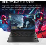 OMEN HyperX OMEN 16-ap1091ng, Gaming-Notebook schwarz, AMD Ryzen 9 8940HX, NVIDIA GeForce RTX 5070, 16 GB DDR5, 1 TB (1 TB SSD), Windows 11 Home