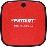 Patriot PDP31 Portable SSD 1 TB, Externe SSD schwarz/rot, USB-C 3.2 Gen 2 (10 Gbit/s)
