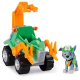 Spin Master Paw Patrol Dino Rescue Rockys Basis Fahrzeug, Spielfahrzeug grün/orange, Inkl. Überraschungs-Dino Figur