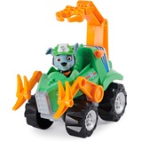 Spin Master Paw Patrol Dino Rescue Rockys Basis Fahrzeug, Spielfahrzeug grün/orange, Inkl. Überraschungs-Dino Figur