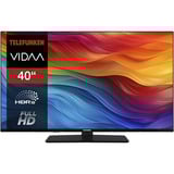 Telefunken XF40VP750M, LED-Fernseher 102 cm (40 Zoll), schwarz, FullHD, Triple Tuner, SmartTV, VIDAA-Betriebssystem