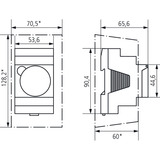 Theben Analoge Zeitschaltuhr SUL 181 d Tagesprogramm, 1 Kanal