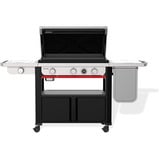 Weber Slate GPSB Premium Plancha, 76cm, Gasgrill Mit Seitenbrenner