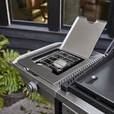 Weber Slate GPSB Premium Plancha, 76cm, Gasgrill Mit Seitenbrenner