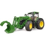 bruder 03151 John Deere 7R 350 mit Frontlader, Modellfahrzeug grün