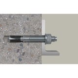 fischer Bolzenanker FAZ II Plus 16/25, Dübel edelstahl, 10 Stück, verzinkt