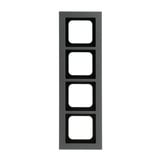 0 Abdeckrahmen 1724-270 platin, Retail