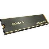ADATA LEGEND 840 1 TB, SSD dunkelgrau/gold, PCIe 4.0 x4, NVMe 1.4, M.2 2280