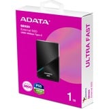 ADATA SE920 1 TB, Externe SSD schwarz, USB-C 4.0 (40 Gbit/s)