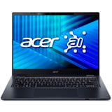 Acer TravelMate P4 Spin (TMP414RN-55-TCO-74HK), Notebook dunkelblau, Intel® Core™ Ultra 7 255U, Intel® Graphics, 16 GB DDR5, 512 GB (512 GB SSD), Windows 11 Pro
