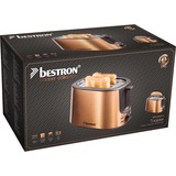Bestron Copper Collection ATS1000CO, Toaster kupfer