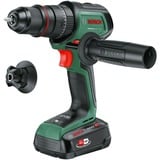Bosch Akku-Schlagbohrschrauber AdvancedImpact 18V-80 QuickSnap grün, Li-Ionen Akku 2,5Ah, Koffer, POWER FOR ALL ALLIANCE