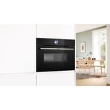 Bosch CMG7761B1 Serie 8, Backofen schwarz, mit Mikrowellenfunktion, 60 cm, Home Connect