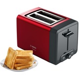 Bosch Kompakt-Toaster DesignLine TAT4P424DE rot/schwarz