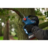Bosch Professional Akku-Astsäge GKE 18V-15 Prodessional solo, 18Volt, Kettensäge blau, ohne Akku und Ladegerät