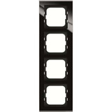Busch-Jaeger Abdeckrahmen 4-fach, Abdeckung schwarz, Retail