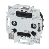 Busch-Jaeger Relais-Einsatz flex Typ 64811 U, 3-Leiter-Anschlusstechnik, Unterputzmontage schwarz (glänzend), Retail