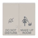 Busch-Jaeger Wippe mit Aufdruck weiß, Retail