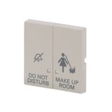 Busch-Jaeger Wippe mit Aufdruck weiß, Retail