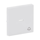 Busch-Jaeger Wippe tastschalter matt mit Symbol Klingel weiß (matt), Retail