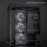 Chieftec VISTA Max, Tower-Gehäuse schwarz, Tempered Glass x 2