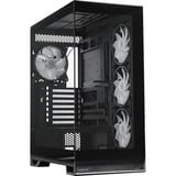 Chieftec VISTA Max, Tower-Gehäuse schwarz, Tempered Glass x 2
