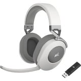 Corsair HS65 Wireless, Gaming-Headset weiß, Klinke, USB-Dongle, Bluetooth