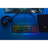 Corsair K60 RGB Pro Low Profile, Gaming-Tastatur schwarz, DE-Layout, Cherry MX Low Profile RGB Speed