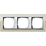 Gira Abdeckrahmen 3fach, Abdeckung beige, Retail