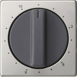 Gira Abdeckung Knebel 15 Millimeter edelstahl, Retail