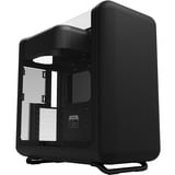HYTE X50 Pitch Black, Tower-Gehäuse schwarz, Tempered Glass