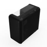 HYTE X50 Pitch Black, Tower-Gehäuse schwarz, Tempered Glass