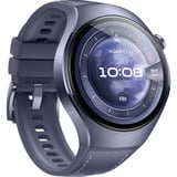 Huawei Watch 5 46mm (Rates-L39L), Smartwatch grau/violett, Komposit-Armband in grauviolett, Gehäuse aus Titanium