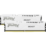 Kingston DIMM 64 GB DDR5-6000 Kit, Arbeitsspeicher weiß, KF560C36BWEK2-64, Beast, EXPO