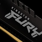 Kingston FURY DIMM 16 GB DDR4-3733 (2x 8 GB) Dual-Kit, Arbeitsspeicher schwarz, KF437C19BBK2/16, Beast, INTEL XMP
