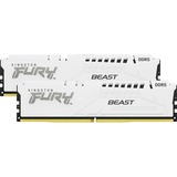 Kingston FURY DIMM 64 GB DDR5-6000 (2x 32 GB) Dual-Kit, Arbeitsspeicher weiß, KF560C36BWEK2-64, FURY Beast, AMD EXPO