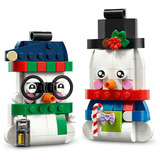 LEGO 40812 Seasonal Deko-Schneemänner, Konstruktionsspielzeug 