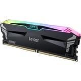 Lexar DIMM 32 GB DDR5-7200 (2x 16 GB) Dual-Kit, Arbeitsspeicher schwarz, LD5U16G72C34LA-RGD, Ares RGB, INTEL XMP, AMD EXPO