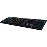 Logitech G915 LIGHTSPEED, Gaming-Tastatur schwarz, DE-Layout, GL Tactile