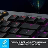 Logitech G915 LIGHTSPEED, Gaming-Tastatur schwarz, DE-Layout, GL Tactile