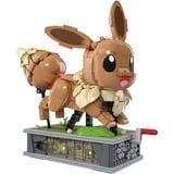 Mattel MEGA Pokémon Bewegliches Evoli Bauspielzeug-Set für Sammler, Konstruktionsspielzeug 1381 Teile