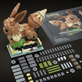 Mattel MEGA Pokémon Bewegliches Evoli Bauspielzeug-Set für Sammler, Konstruktionsspielzeug 1381 Teile