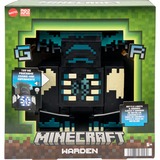 Mattel Minecraft Warden Figur mit Lichtern, Geräuschen und Zubehör, Spielfigur 