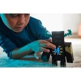 Mattel Minecraft Warden Figur mit Lichtern, Geräuschen und Zubehör, Spielfigur 