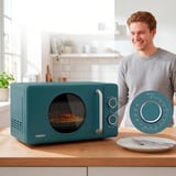 Medion MD100119 Life Retro, Mikrowelle petrol